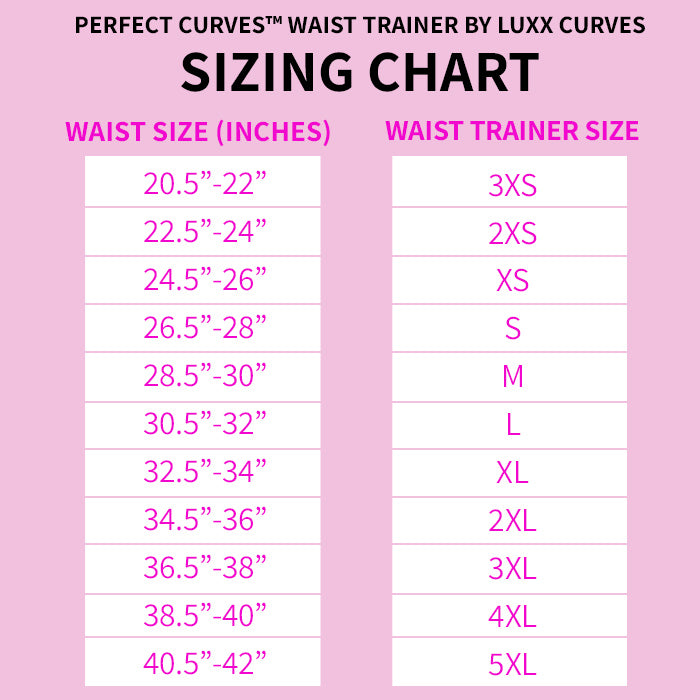 The Perfect Curves™ Waist Trainer by Luxx Curves