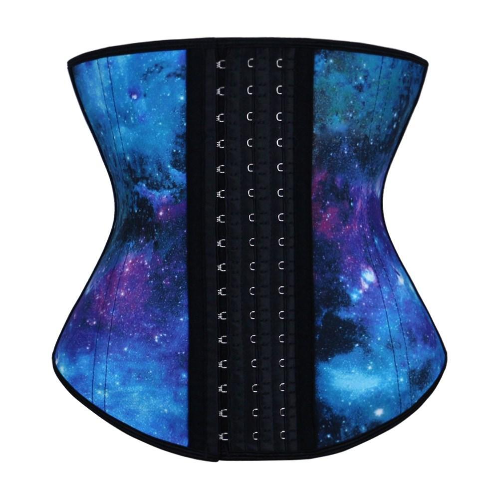 Medium Torso Waist Trainer 11.5″ - Pattern Colors Traditional Waist Trainer LuxxHealth Galaxy 3XS 